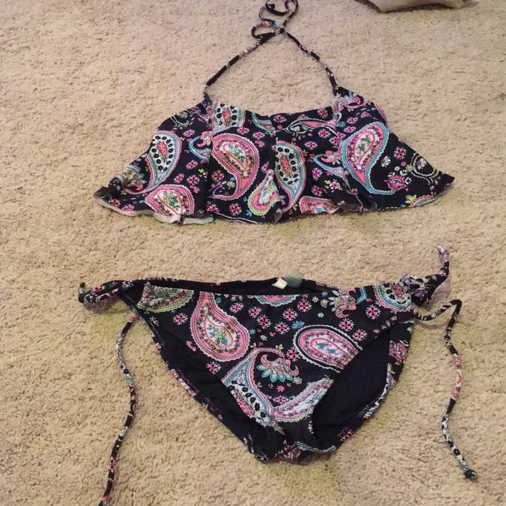 Paisley print bikini